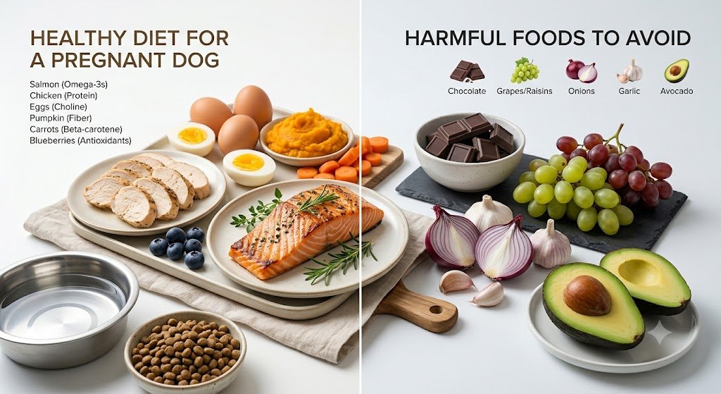 The Importance of Diet During Dog Pregnancy