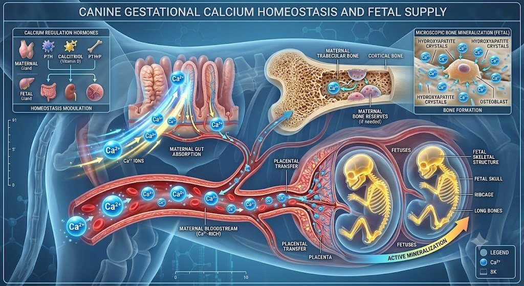 The Importance of Calcium During Dog Pregnancy
