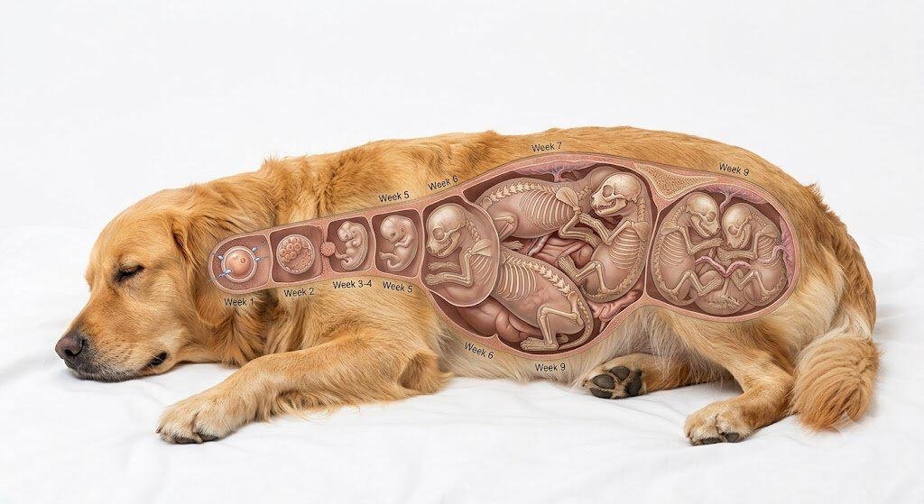 Dog Pregnancy Calculator Week by Week Pictures