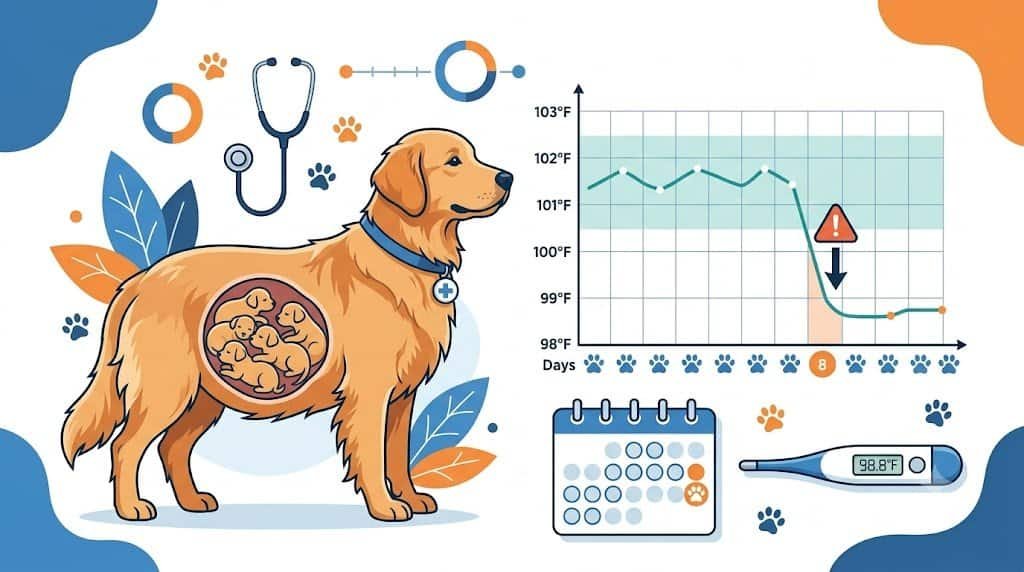 Pregnant Dog Temperature Chart