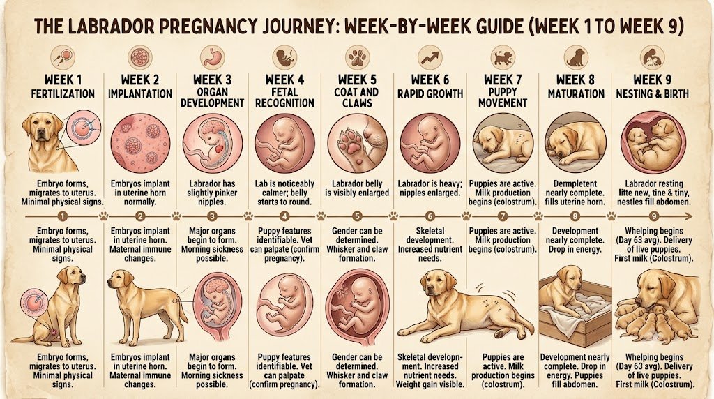 Labrador Gestation