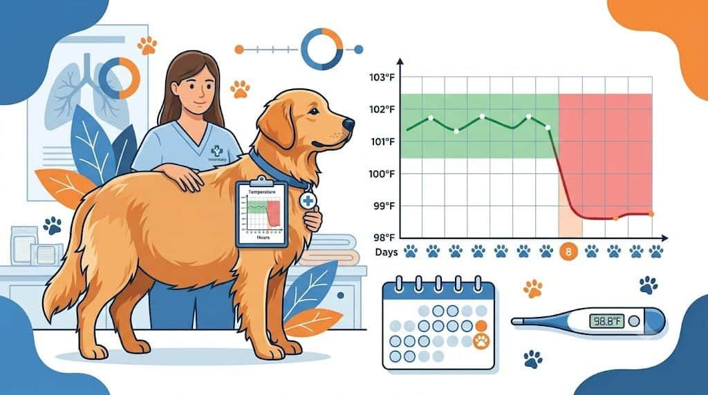Pregnant Dog Temperature Chart
