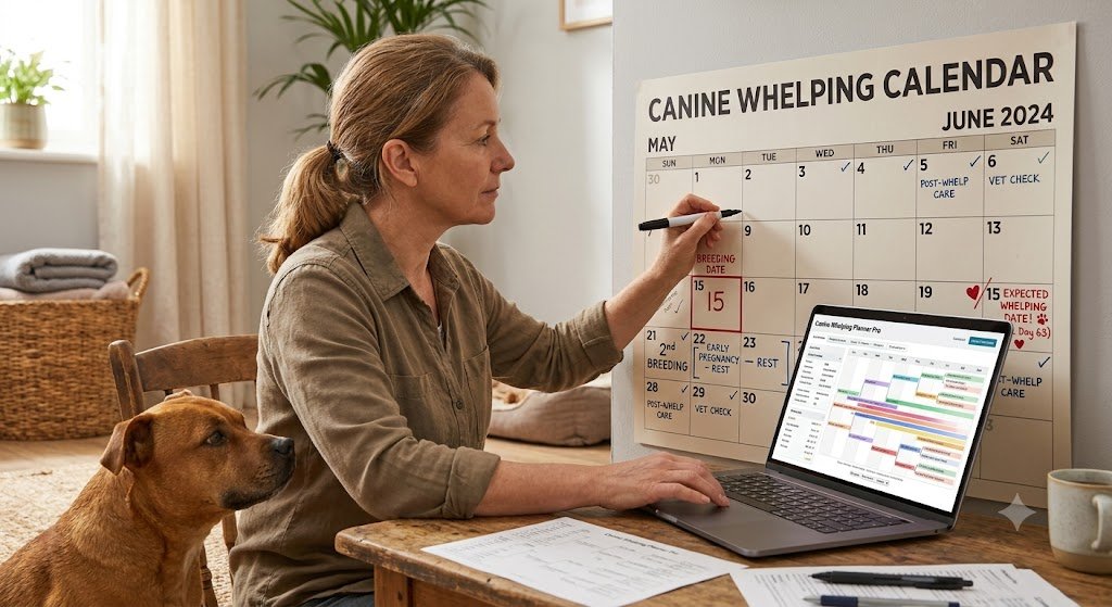 Canine Whelping Calendar