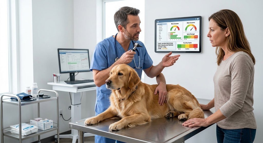 Dog Raisin Toxicity Calculator