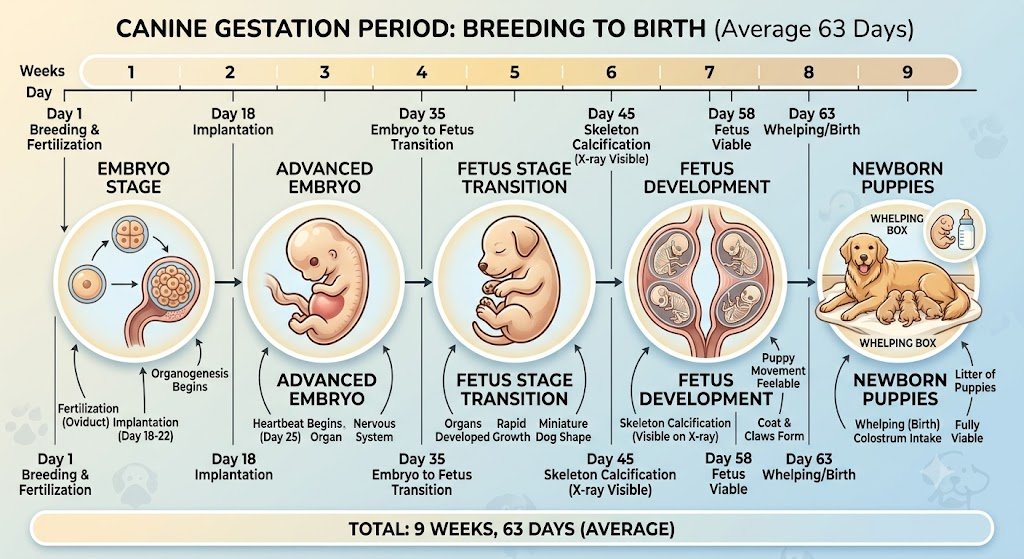 Gestation Period for Dogs