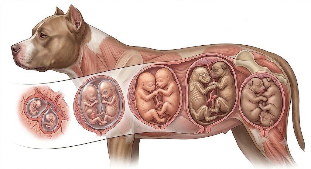 Pitbull Gestation