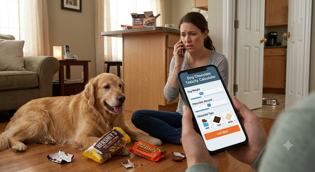 Dog Chocolate Toxicity Calculator