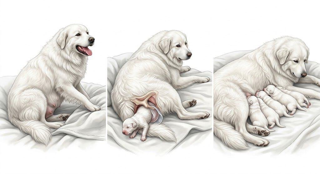 Great Pyrenees Gestation
