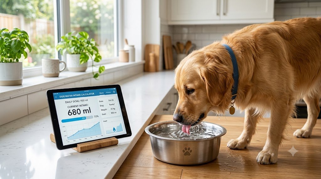 Dog Water Intake Calculator