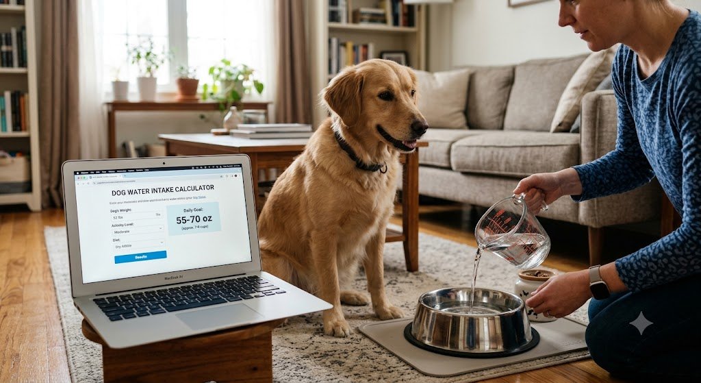 Dog Water Intake Calculator