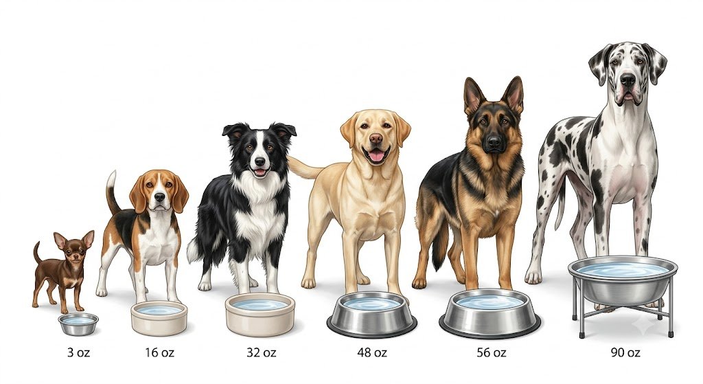 Dog Water Intake Calculator